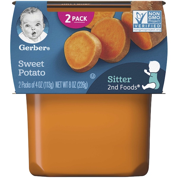 Gerber 2nd Foods Sweet Potato Baby Food 4 Oz., PK16